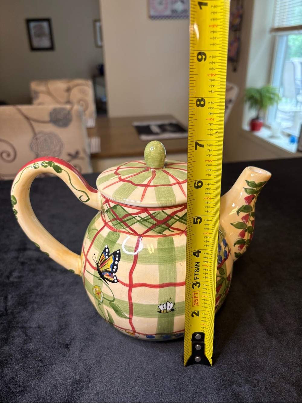 Vintage Flowers, Inc Ballon’s Ceramic Teapot - Picture 10 of 10